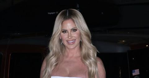 Kim Zolciak Posing On The Street