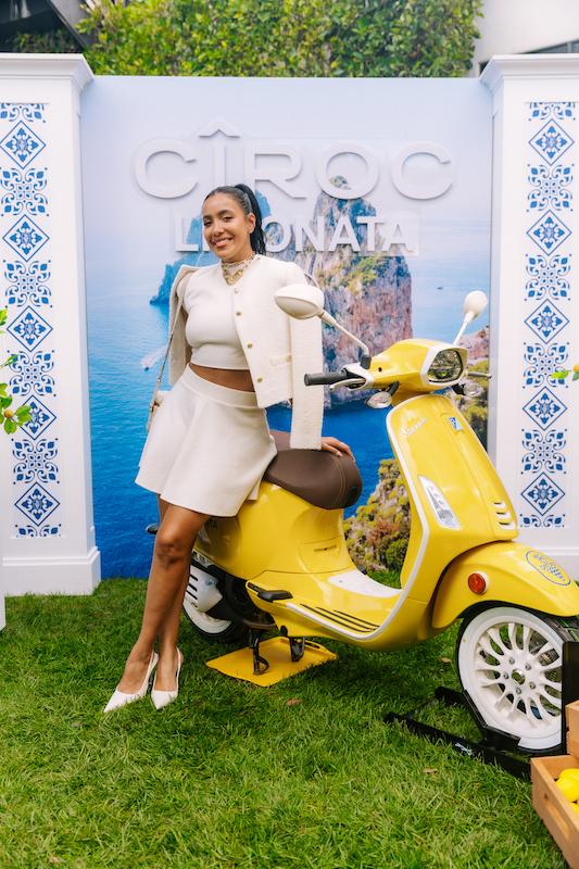 actress julissa bermudez celebrates women in music with ciroc limonata and femme it forward