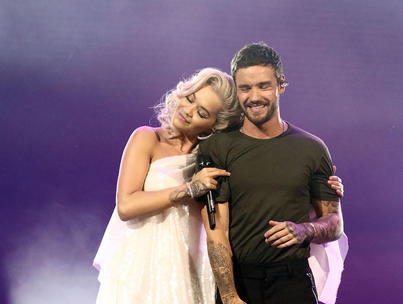 rita ora leaves stage liam payne