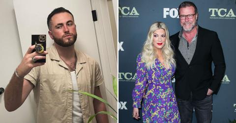 dean mcdermott estranged son jack admits not surprised divorcing tori spelling