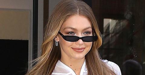 Gigi hadid tiny sunglasses