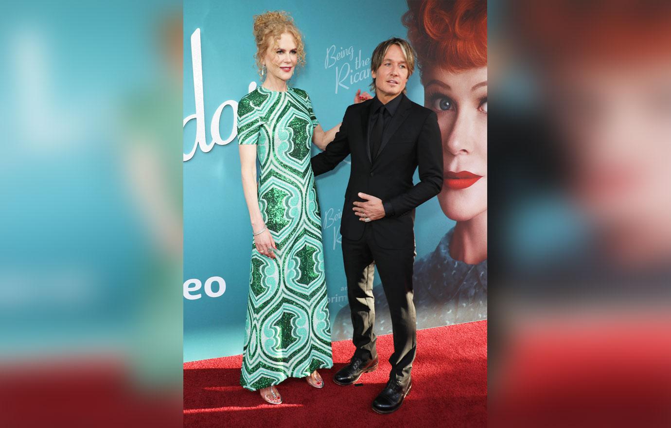 nicole kidman and husband keith urban being the ricardos austrailian premiere photos