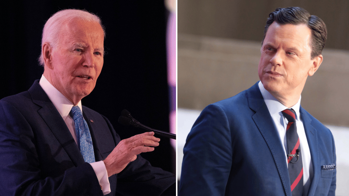 Joe Biden ; Willie Geist 