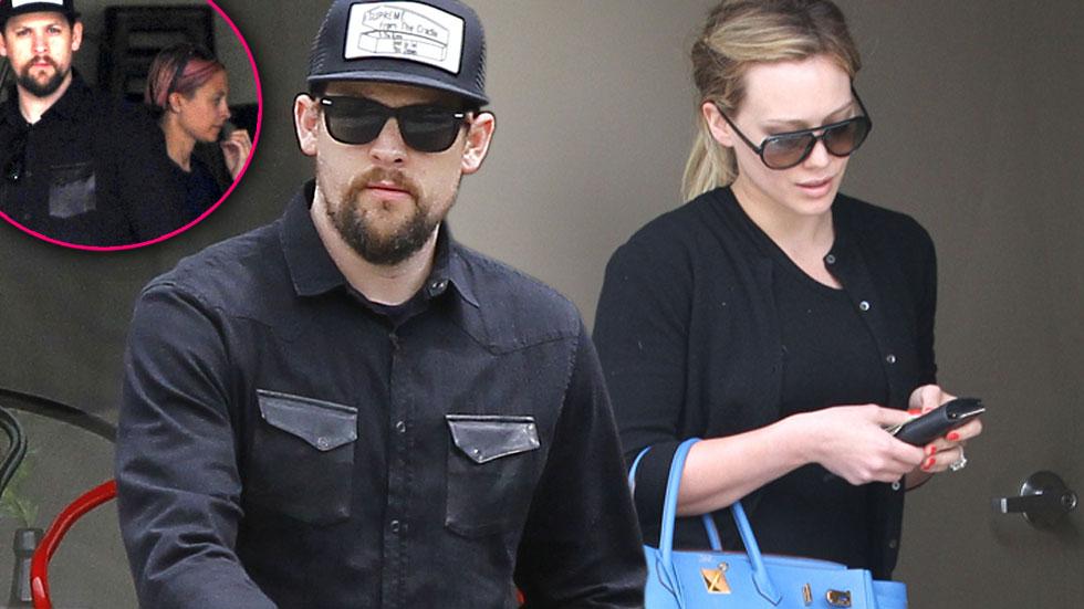 Joel madden texting hilary duff (1)