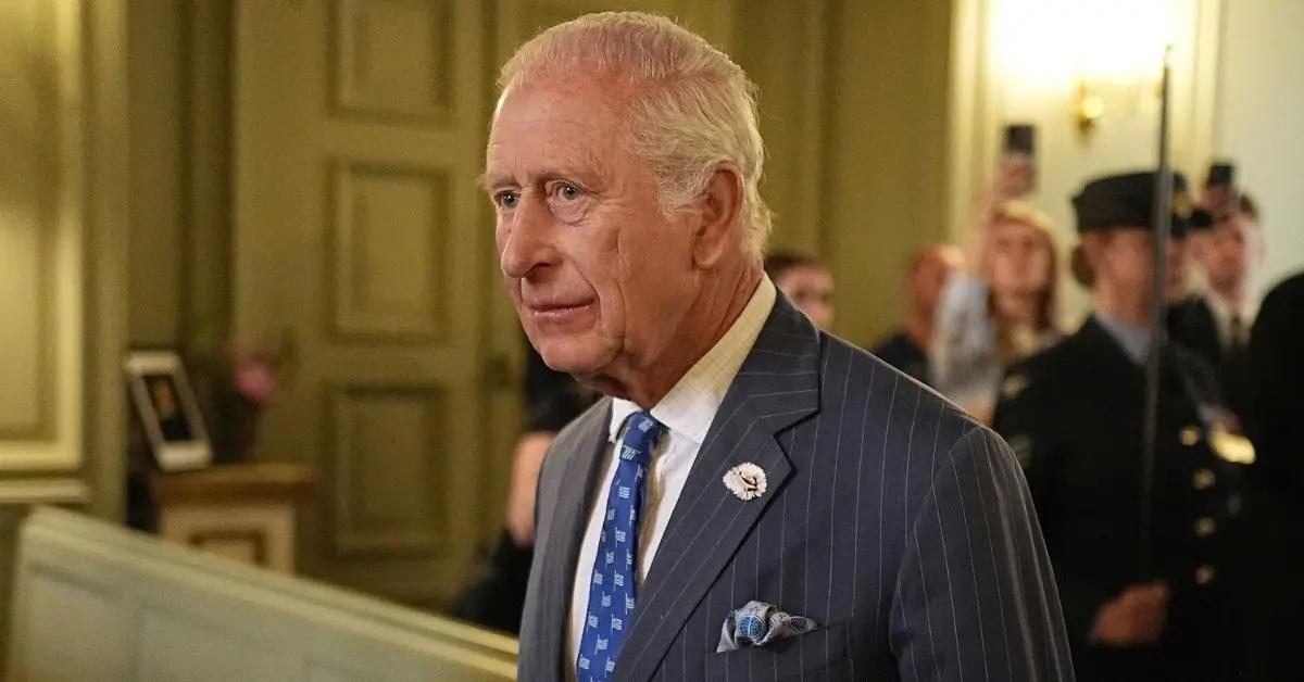 Photo of King Charles' cancer diagnosis was announced in February 2024.