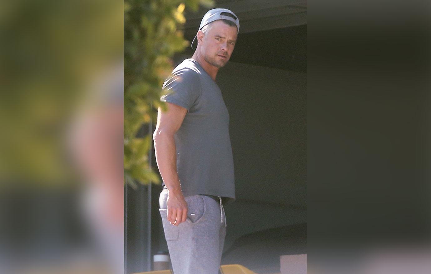 *EXCLUSIVE* Josh Duhamel unpacks into his new home