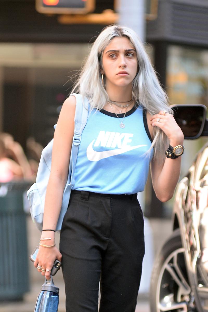 EXCLUSIVE: INF &#8211; Lourdes Leon Displays Her Original Fashion Sense