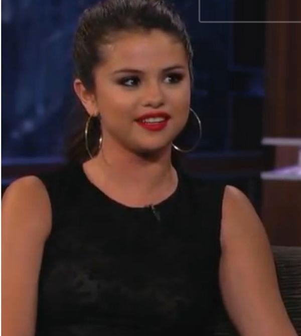 Selena Gomez Talks Learning How to Smoke a Bong on Jimmy Kimmel