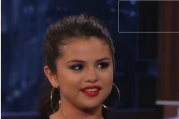 Selena Gomez Talks Learning How to Smoke a Bong on Jimmy Kimmel