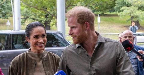 Photo of Meghan Markle and Prince Harry.