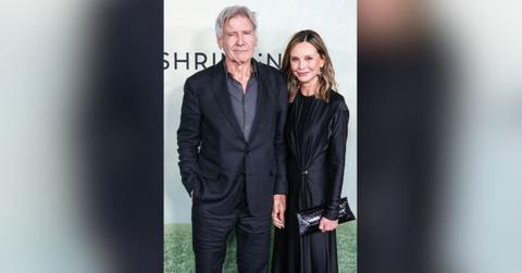 harrison ford kiss calista flockhart first nyc subway ride