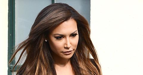 Naya Rivera leaves Dry Bar in West Hollywood