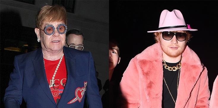 Elton john disses ed sheeran george ezra podcast