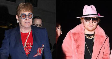 Elton john disses ed sheeran george ezra podcast