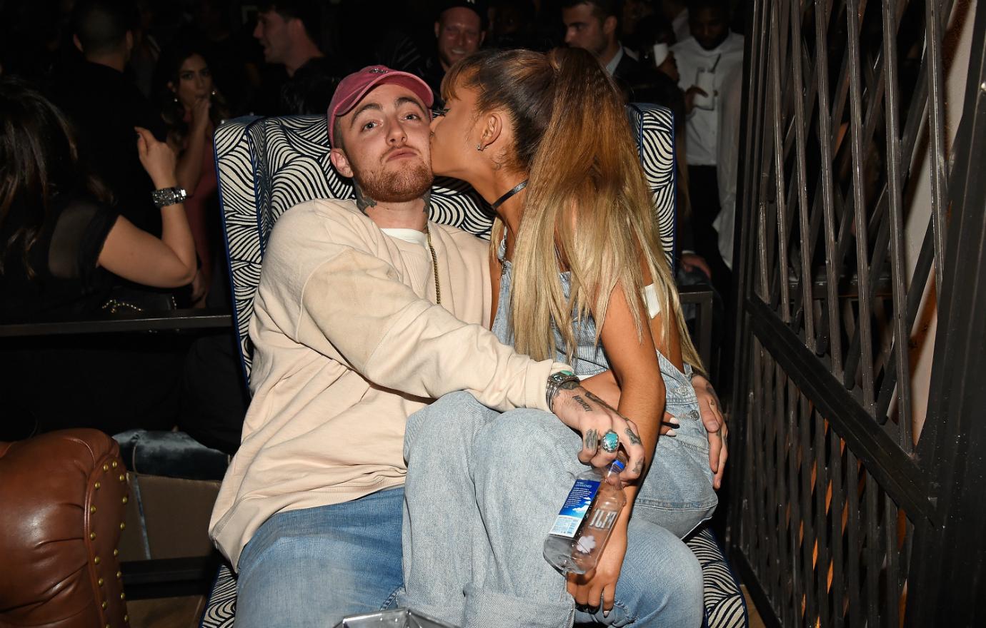 Ariana Grande and Mac Miller