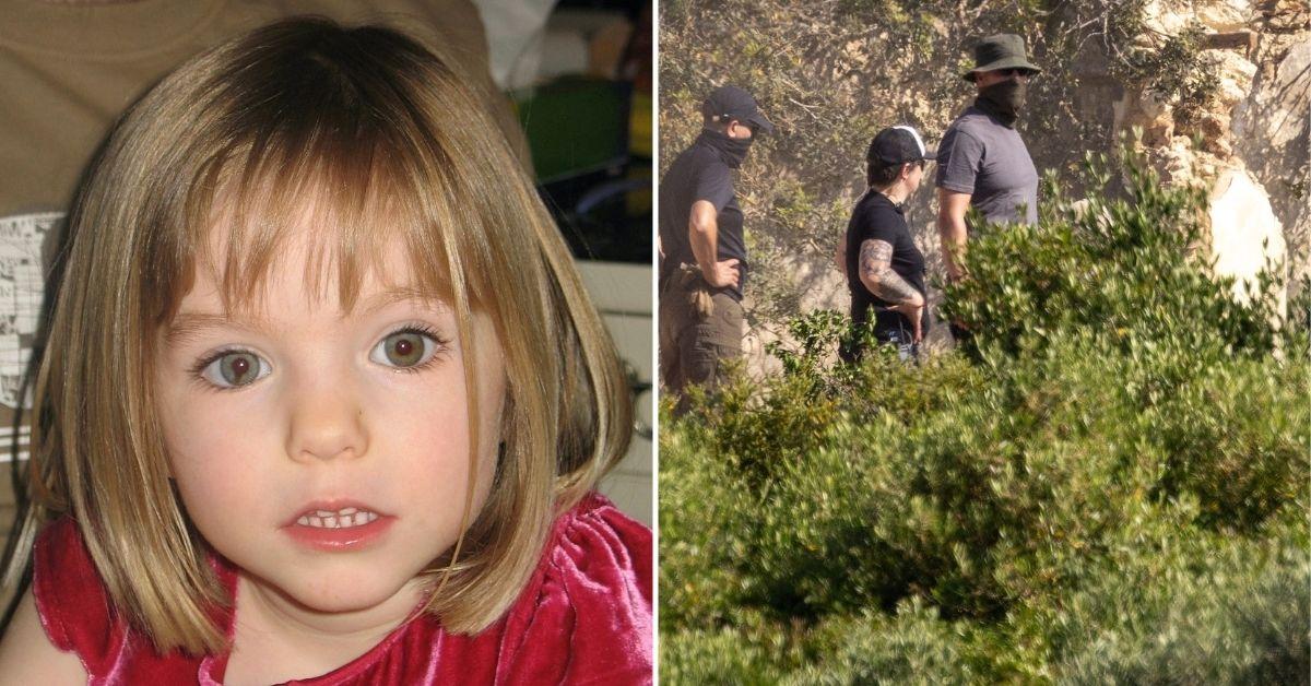 Composite photo of Madeleine McCann and the search for new evidence related to her disappearance.