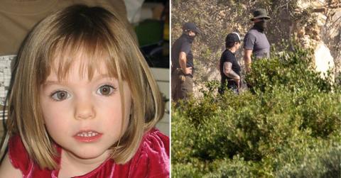 Composite photo of Madeleine McCann and the search for new evidence related to her disappearance.