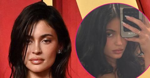 kylie jenner cleavage mj celebration