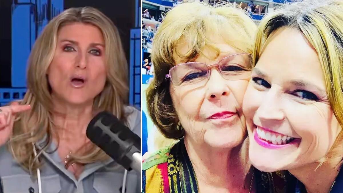 split of Ashleigh Banfield, Nancy and Savannah Guthrie. 