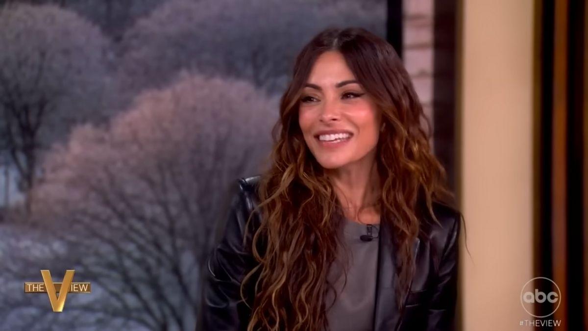 image of The actress appeared on 'The View' to promote her new book.