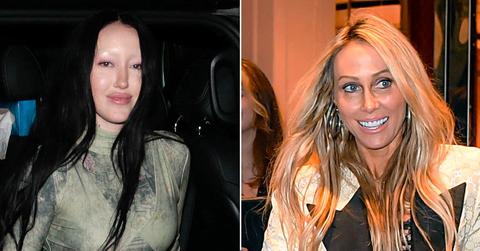 noah cyrus shares photo mom tish mothers day dominic purcell drama pp