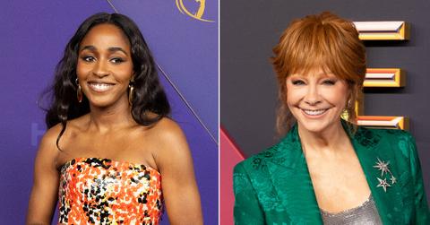 ayo edebiri freaked out meeting reba mcentire emmys pp