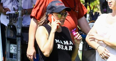 Pregnant eva longoria mama bear producing main