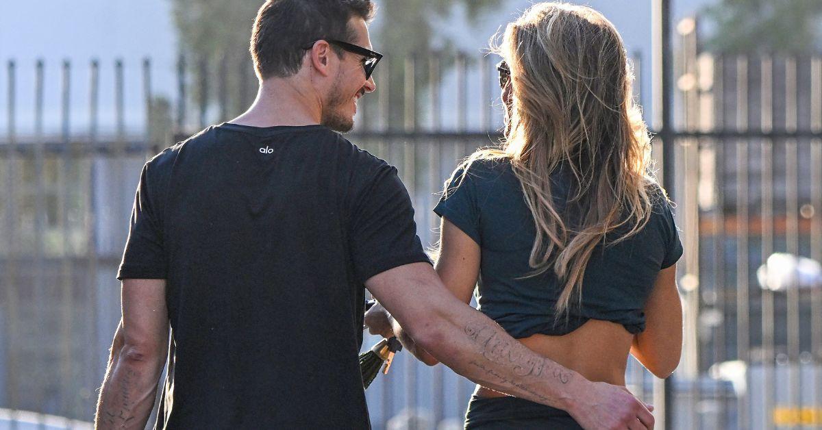 DWTS’ Brooks Nader & Gleb Savchenko Caught Showing PDA After Rehearsal