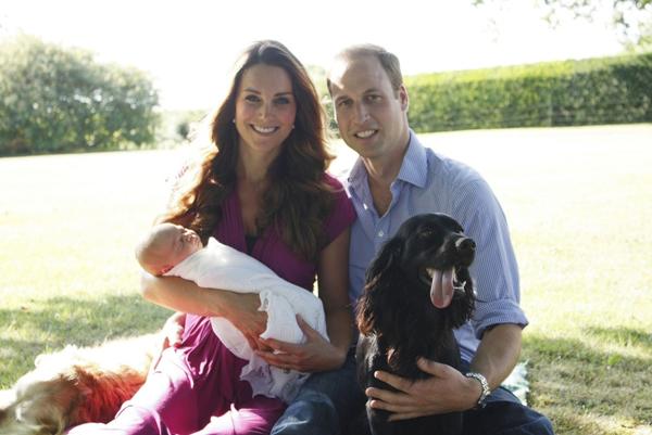 Prince William Kate Middleton Prince George 2