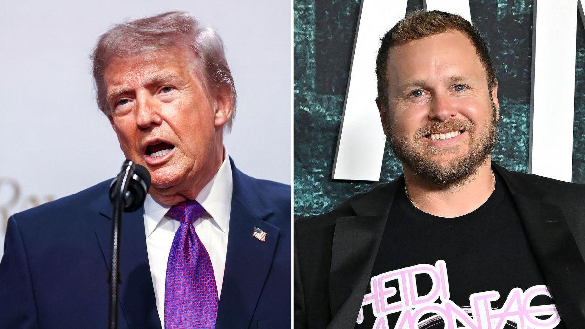 Photo of Donald Trump said he 'heard' Spencer Pratt was a 'big MAGA person.'