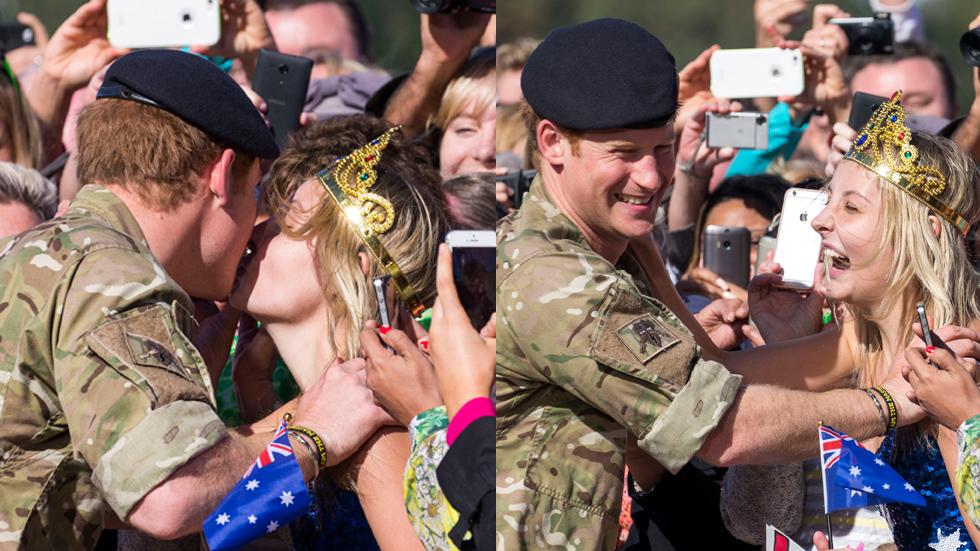 Prince harry kiss fan 01