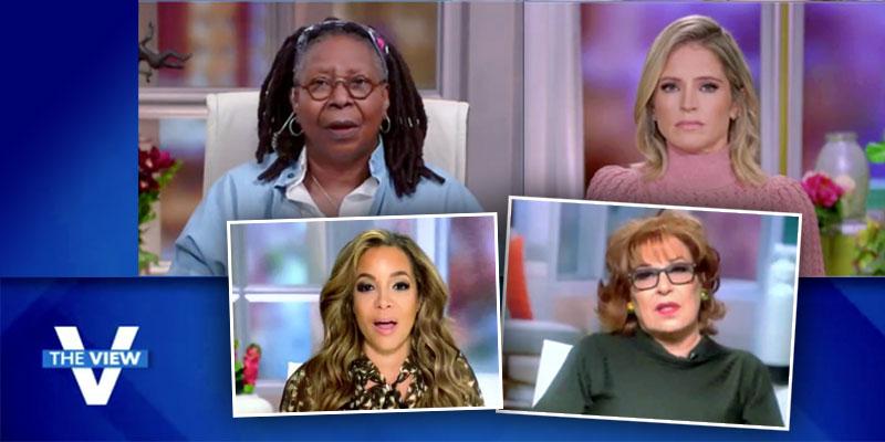 'The View' Hosts Bail After Offscreen Drama As Whoopi Goes Live With Just Sara Haines