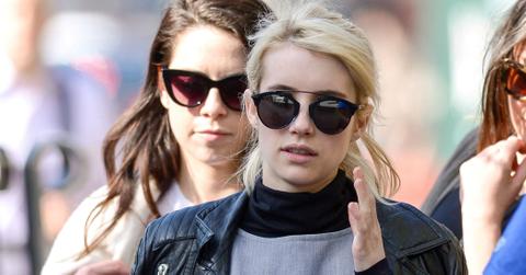 Emma Roberts Blonde Haircut Extensions Photos hero