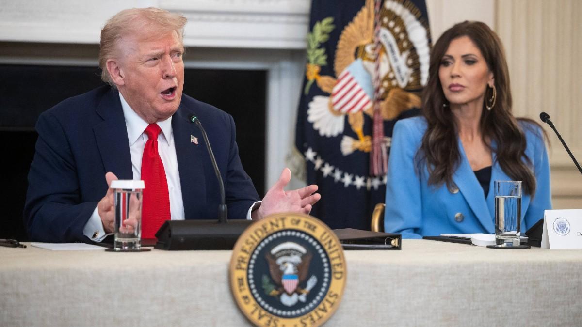 image of Kristi Noem's husband allegedly likes to cross-dress. 