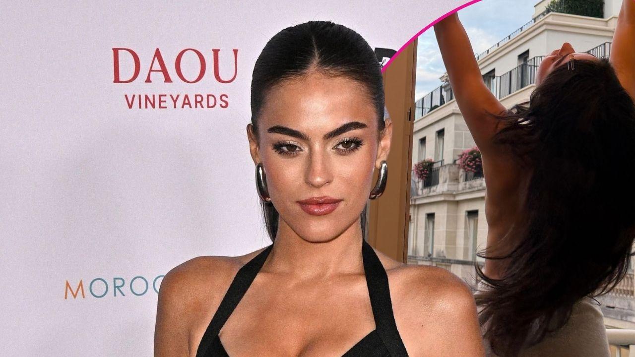 sarah jane nader goes topless paris hotel room
