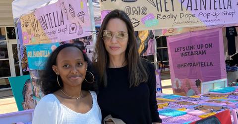 angelina jolie goes apartment hunting nyc son pax daughter zahara