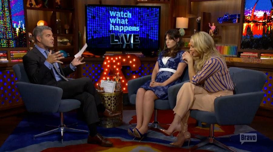 Kate hudson flustered wwhl nick joans 02