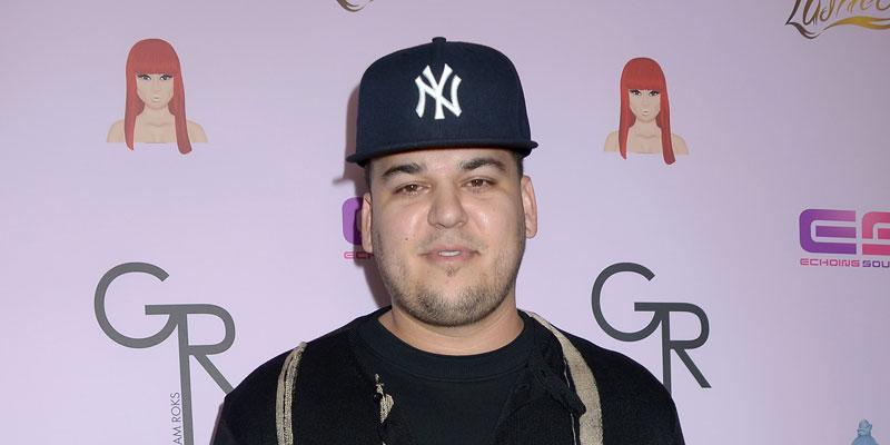 Rob Kardashian On Red Carpet