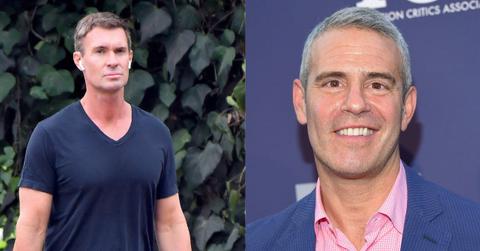 Split image of Jeff Lewis and Andy Cohen.