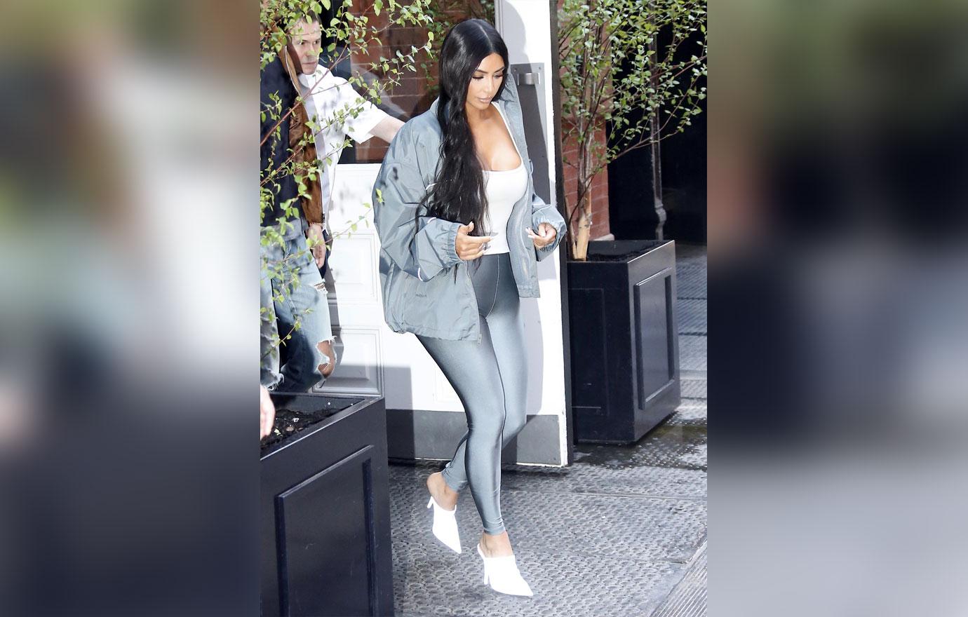 Kim Kardashian steps out in New York City