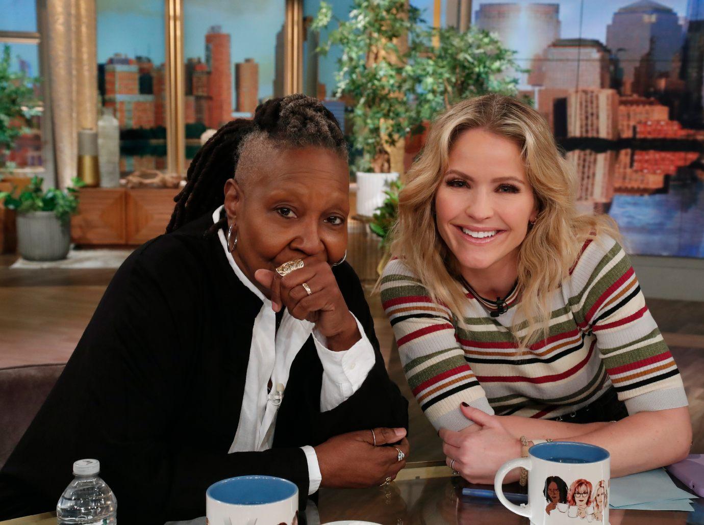 the view sara haines accidentally uses nsfw word live show jerrod carmichael