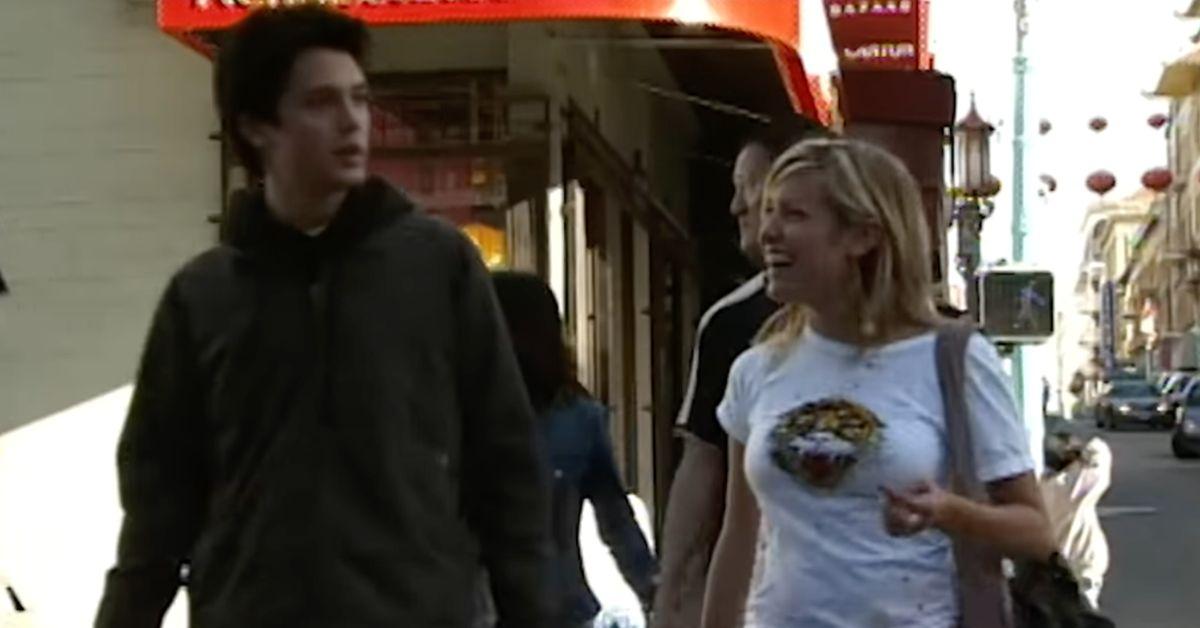 image of Kristin Cavallari and costar Stephen Colletti on 'Laguna Beach' in 2004.