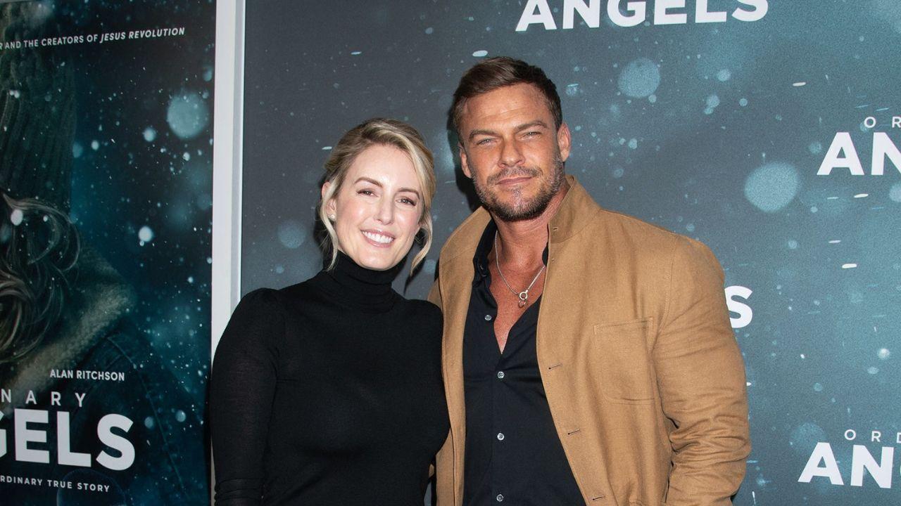 image of Alan Ritchson reportedly filed for divorce from Catherine in December 2025.