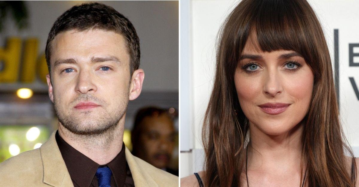 dakota johnson and justin timberlake