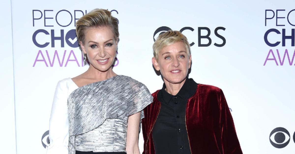 ellen degeneres post talk show plans wedge portia de rossi source