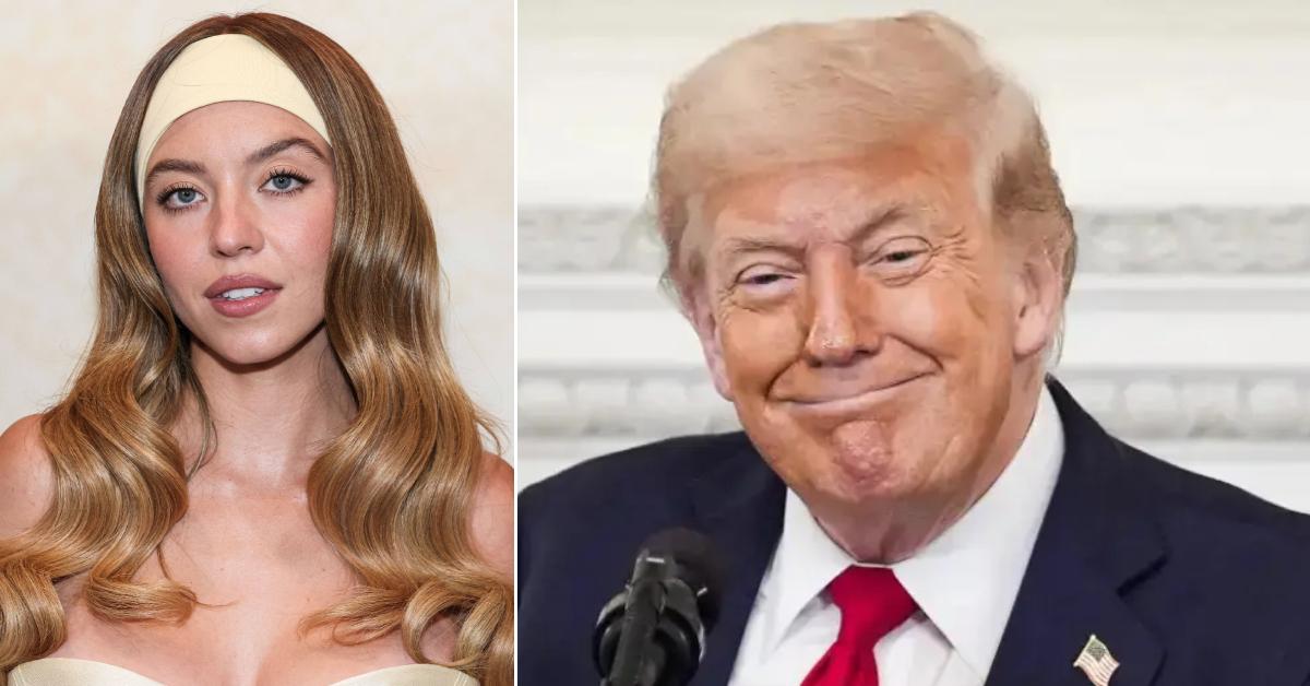 Image of the president called Sydney Sweeney's recent jeans commercial the 'hottest ad out there.'