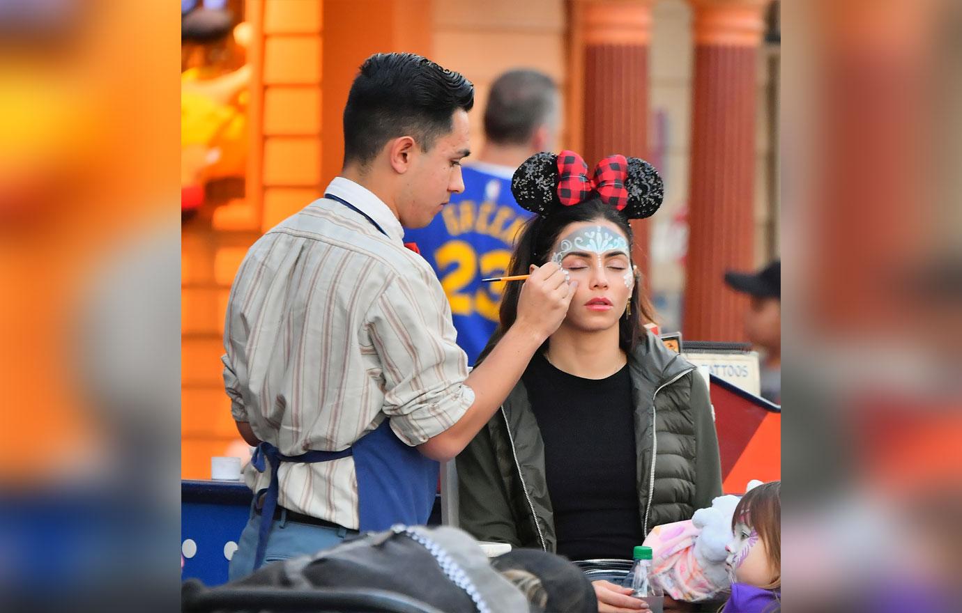 EXCLUSIVE: Channing Tatum and his wife Jenna Dewan take their daughter Everly out on a fun day at Disneyland