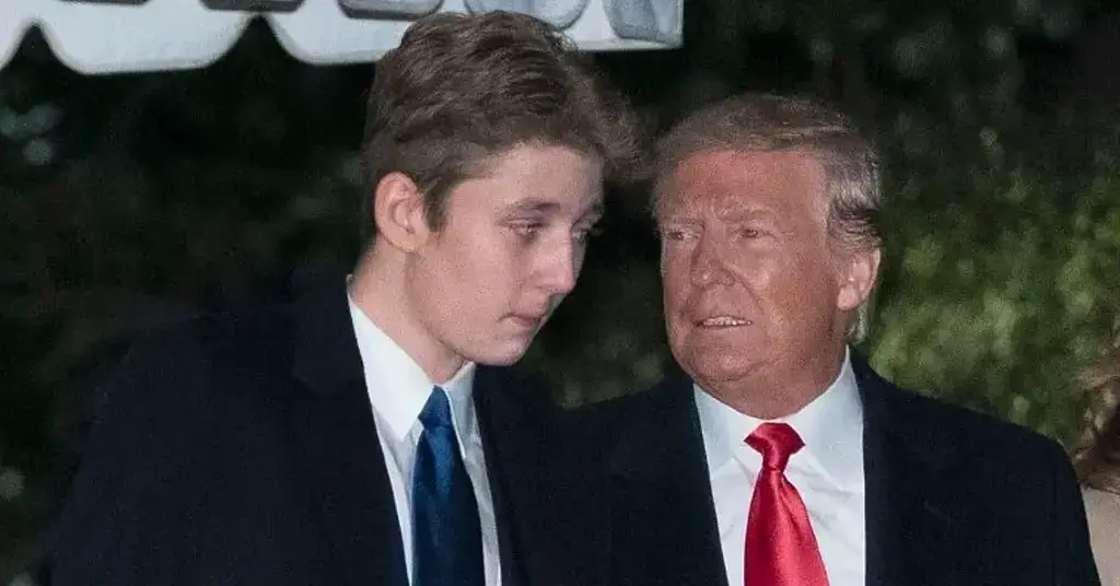 barron trump comes nyu professor father donald trump threat country