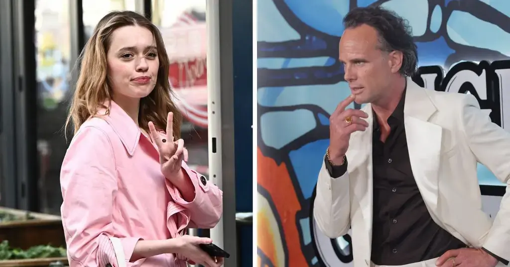 walton goggins aimee lou wood squash feud rumors white lotus drama