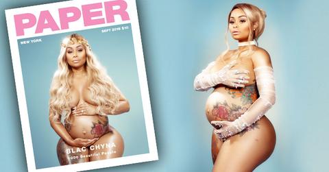 blac chyna nude pregnant paper magazine